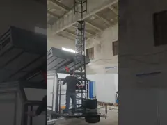 Мобильная базовая станция 12 м Солнечная панель video