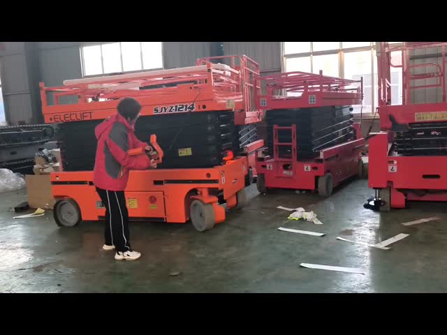 1000lb 自走シザーリフト 水力リフトテーブル グレード可能性 25%