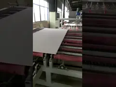 ПВХ пленка гипсовая потолочная плитка для декоративных, гипсовый материал потолочной панели video