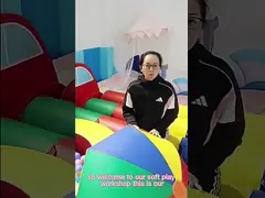 Дешевый Custom Indoor White Soft Play Оборудование для мягкой игры с надувным отскочным домом video