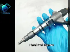 Genuine Original New Injector 0445120153 4510411120 201149061 Common Rail Truck Fuel Diesel Injector for Kamaz 740 video