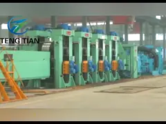 Привод частотного преобразования переменного тока для гибкого сварочного трубопрокатного стана 300-630 мм video