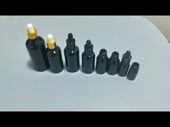 10 мл 20 мл 30 мл 50 мл Черное стеклянное капельное устройство Бутылка эфирного масла Стеклянная бутылка Стеклянная бутылка с детской защитой Капельное устройство video