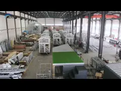 Стандартные дома на колесах из легкой стали с тремя спальнями video