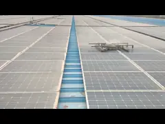 360° вращающаяся сухочистка фотоэлектрическая панель очистки робот дистанционного управления video