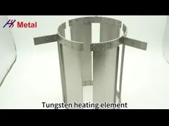 АСТМ B387 Печь высокой температуры Молибденные части для вакуумной печи video