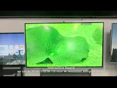 صفحه سفید 75 اینچی با صفحه LCD