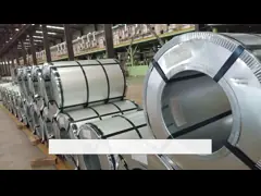 SGCC Z08 Gi Стальная катушка 0,35 мм THK JISG3302 Zero Spangle video