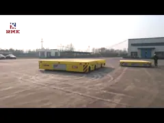 160T Всенаправленная передвижная тележка для обработки материалов video