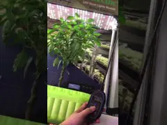 45w гидропоническая система выращивания большой охват саженцы регулируемый столовой лампа сгущаемый настраиваемый спектр 1-23h таймер video