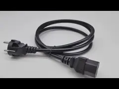 ল্যাপটপ কোরিয়া পাওয়ার কর্ড 16A 250V C21 পুরুষ থেকে মহিলা 3 পিন ক্যাবল প্লাগ 1.8m 2m