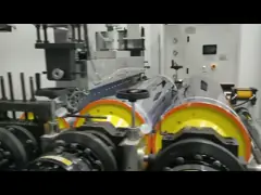 Каменная машина для изготовления бумаги Три слоя литая экструзионная линия для растяжки пленки video