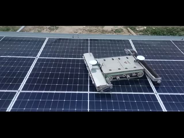 Portable Solar Panel Cleaning Machine Automated Solar Panel Cleaning System