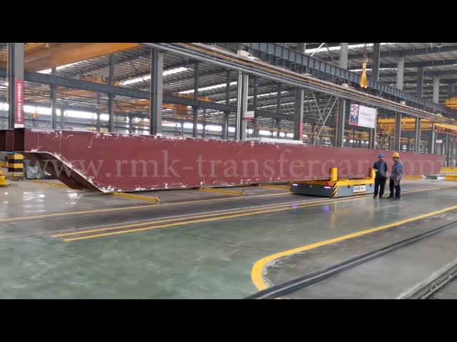 Автоматизированные железнодорожные тележки для перевозки железнодорожных транспортных средств