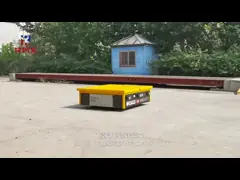 5Т гидравлическая транспортная платформа электрическая тележка 150тонна максимальная нагрузка video