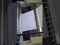 50 мкм Прозрачная белая полипропиленовая полипропиленовая пленка для этикетки, ленты, серийной печати, электроники video