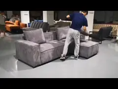 Sofa Bed Furniture Customized Color Fabric Size Extendable Sofa Bed