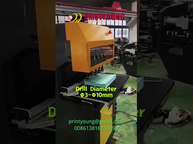 DK-4 Máquina de perfuração de papel elétrico de 4 buracos de livro de perfuração espinha automática