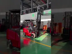 2.5 т 3 т 3,5 т 3 м четырехколесный электрический вилочный погрузчик с двумя мачтами, используемый в складской и логистической промышленности video