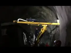 Каменная буровая установка 18 кВт Ударная мощность R32/R38/T38/T45 video