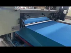 লং শীট রোড রেল ফ্ল্যাট কাটিং মেশিন TDPA-2150 অটো ফোমিং মেশিনের জন্য অনুভূমিক পিই কাটিং