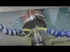 Ventana de zafiro de alta transmisión para aplicaciones industriales video