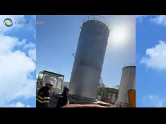 Танки для хранения промышленных сточных вод, Танки для хранения биогаза из эмалированного фарфора Тёмно-зеленый video