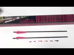 .300(7.62mm) ID Standard size 18/20/22 .001-/003 Straightness .001-.003 3k Cross woven Carbon Crossbow Bolts video