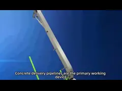 125*R460-30 Красный Белый Оранжевый Цвет Двойной износостойкий Материал Конечный локоть для насосных грузовиков video