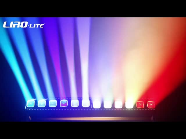 12x40W RGBW 4in1 DMX 動くヘッドライト スワイパービーム LED 28/67 CH