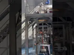 Сухое молоко порошка муки порошка пакуя машины порошка вертикальное video