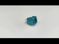 4+2Pin z-de Kleur van Waterblue van de Codefakra HSD Schakelaar voor PCB/Panel zet op