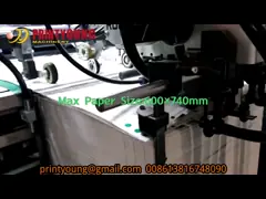 China Full Servo Intelligent Automatic Envelope Window Patching Machine ZKT-890 1200mm supplier