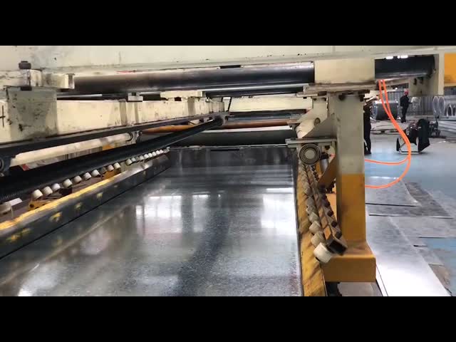 JISG3302 Z18 Оцинкованная стальная плита 1.95mm*1000mm Регулярный шпангел для автомобильной промышленности