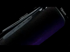 IPX7 водонепроницаемый беспроводной тканевой динамик портативный Ozzie Bluetooth динамик video