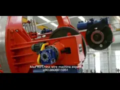 China Dual Head Pd400 Non Metallic Cable Wrapping Machine Max Rotation Speed 650r/Min supplier