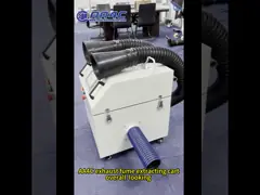 Mobile Onground Exhaust Gas Collection Purifier Cart Workshop Emission Collection