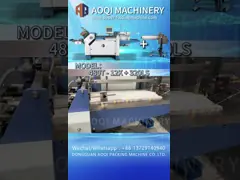 Industrial A3 Paper Folding Machine With Stacker Collecting Equipment