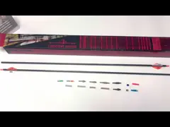 3d цель, крытый Archery, легковес 19/64 прямота .001-.003 позвоночника 300/350/400/500/600 стрелки углерода взрыва video