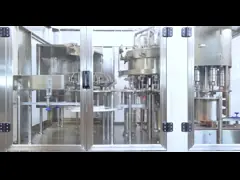 Автоматическая машина для заполнения апельсинового сока с высокой точностью с функцией горячего заполнения video