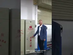 Certified NOVEC1230 Fire Suppression System with Automatic Starting Mode and Red Color