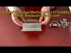 China Quick Connector Single Plastic Angle Weaving Loom Spare Parts supplier