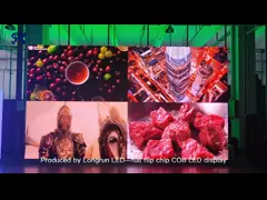 P2.5 Полноцветный внутренний светодиодный дисплей 640x480 мм Малый пиксель Рекламная светодиодная видеостенка video