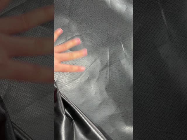 Black PVC Tarpaulin Fabric 14oz 16x27 4x8ft Lumber Tarps For Flatbed Truck video