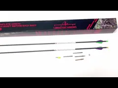 ID.165(4.2MM) STUNNING LIGHTEST HIGH MODULS FIBER SMALL TARGET/ HUNTING  STRAIGTNESS +/- .003-.001ARROWS video