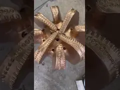 17.5inch 8 Blades Steel Body PDC  Bit For Water Well Drilling