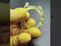 Carton Packing CZ Sapphire Crystal Watch Case For Watch Manufacturers