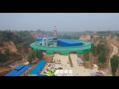 машина завода кирпича роторной печи черни 10.8m для кирпичей сухих и ожога video