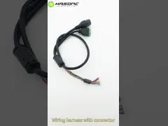 Специализированная сборка кабельной подвески Rj45f 3.81 Pitch 2 Pin Terminal Block для наружных камер 017 video