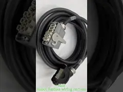 Высокая прочность полиуретановые робототехнические гибкие кабели скрученный тип пары video